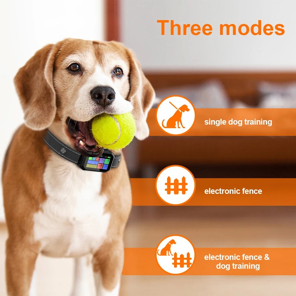 Wireless Pet Fence Remote Training Dogs Shock Collar Smart Electric Dog Fence GPS Wireless Invisible Fence for Dogs